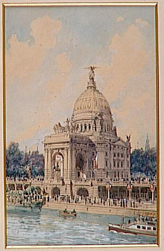 Le pavillon des Etats-Unis à L' EXposition Universelle de 1900_0