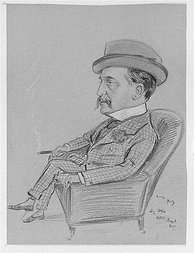 Portrait de M.E. Berry Well, caricature_0