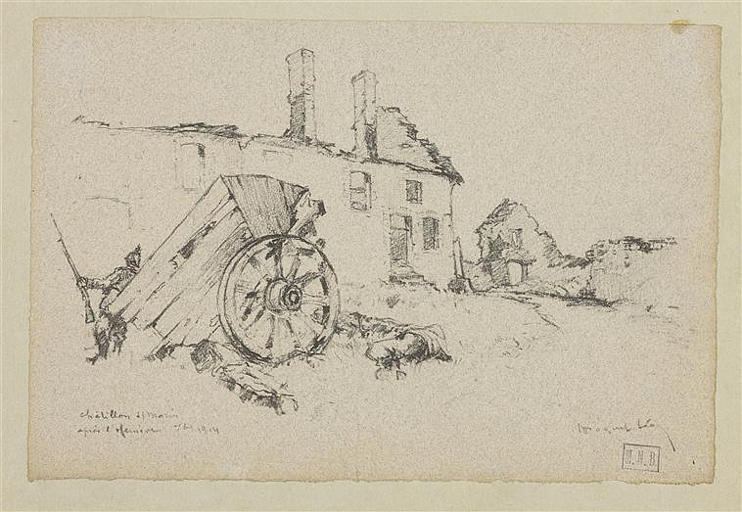 Chatillon-sur-Morin après l'offensive septembre 1914_0