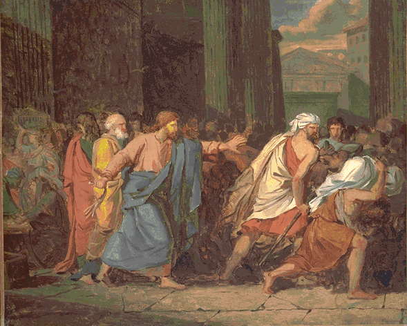 Jésus chassant les marchands du temple_0