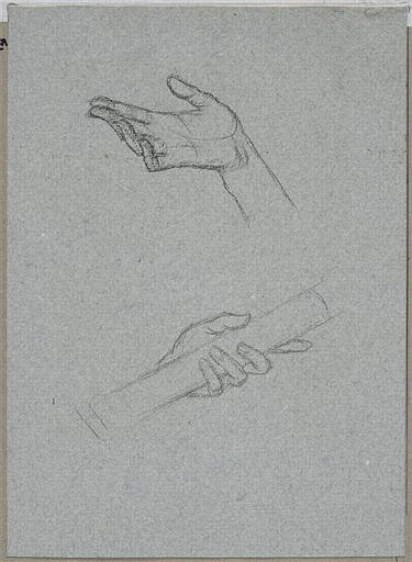 Deux études de mains_0