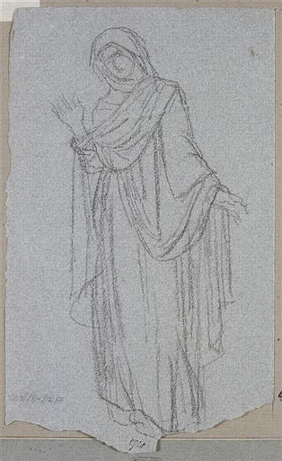 LA VIERGE, Ernest Hébert, 1874 entre,1884 et