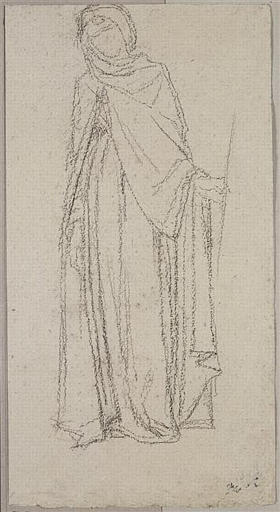 LA VIERGE, AU VERSO PERSONNAGE_0