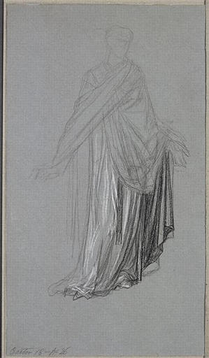LA VIERGE, Ernest Hébert, 1874 entre,1884 et
