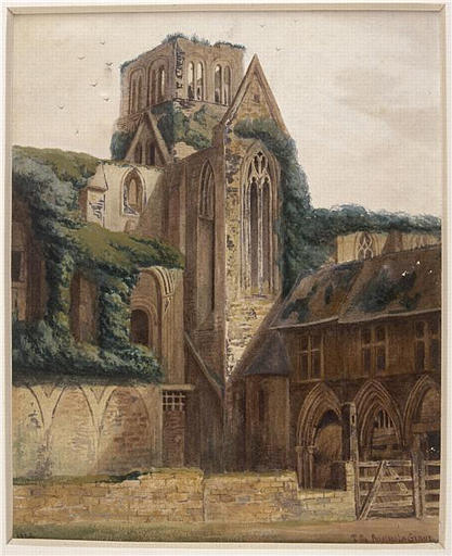 RUINES D'UNE ABBAYE_0