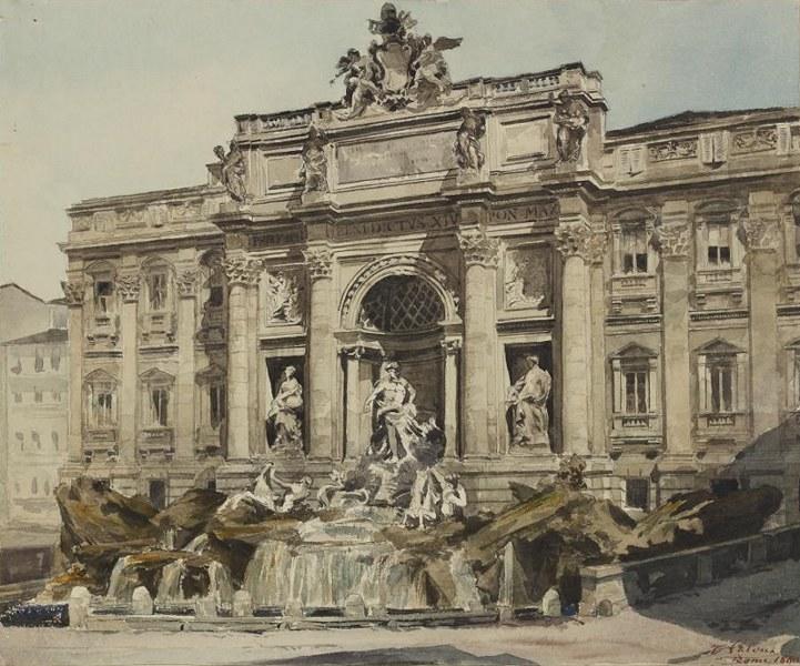 ROME, FONTAINE DE TREVI_0