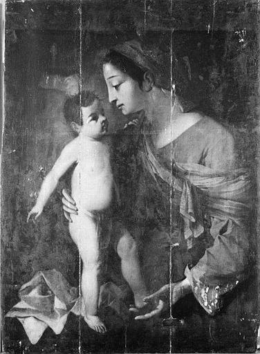 La vierge à l'enfant, Jean Tassel, 1647-1667