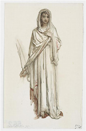 SAINTE GENEVIEVE, Ernest Hébert, 1874 entre,1884 et