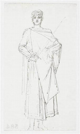 L'ANGE DES GAULES, Ernest Hébert, 1874 entre,1884 et