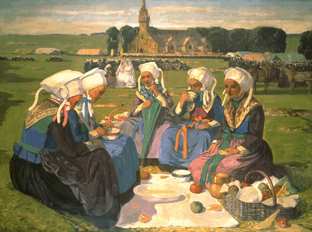 FEMMES DE PLOUGASTEL AU PARDON DE SAINTE-ANNE-LA-PALUD_0