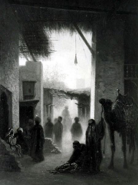 RUE MACKE AU CAIRE ; UNE RUE AU CAIRE_0