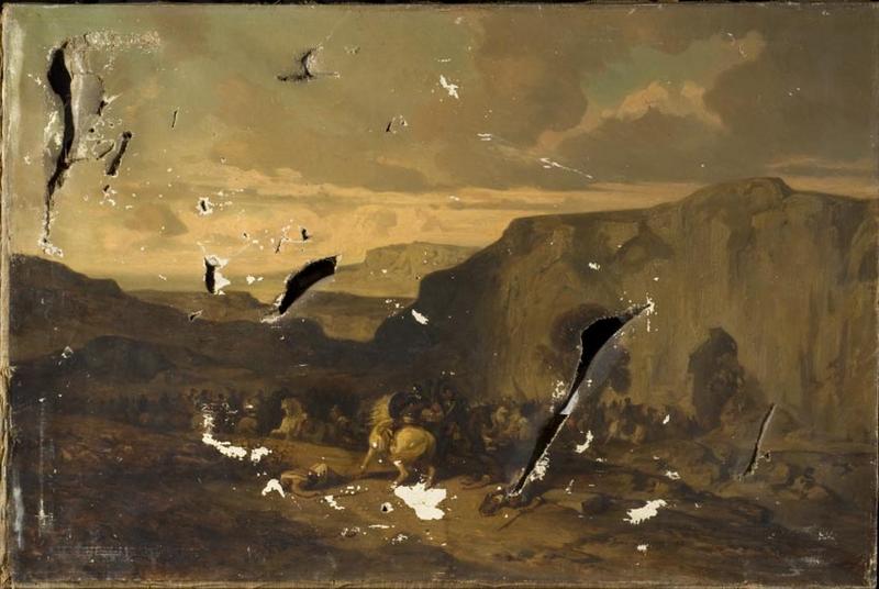 COMBAT DE CAVALERIE, BAIE DE SAINT-BRIEUC_0