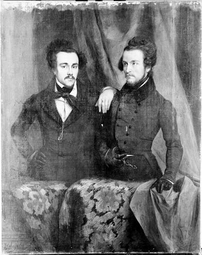 PORTRAIT D'EVARISTE BOULAY-PATY ET DE LETELLIER_0