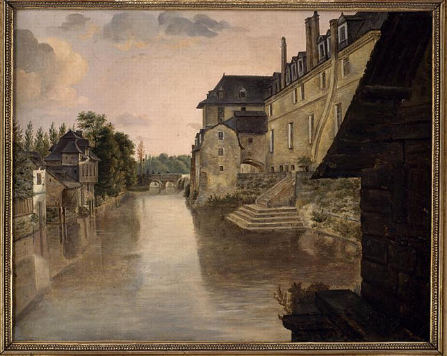 ANCIEN HOPITAL SAINT-YVES, LE SOIR AU CREPUSCULE_0
