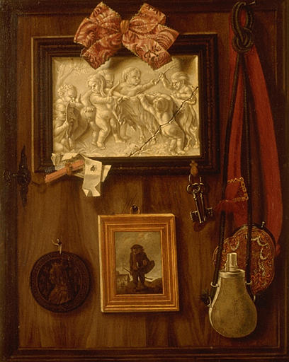 TROMPE-L'OEIL A LA MEDAILLE D'ANNE DE BRETAGNE_0