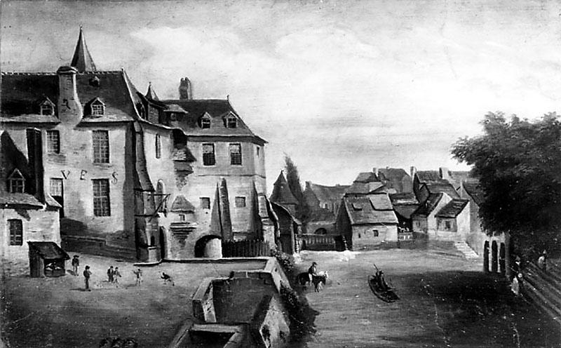 HOPITAL SAINT-YVES A RENNES (ARCADE ET ABREUVOIR)_0