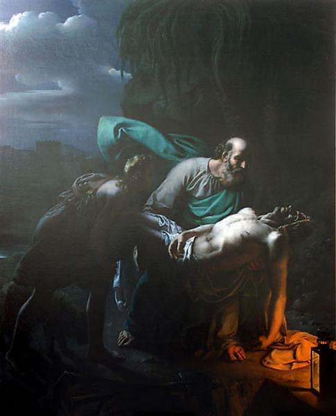 TOBIE ENSEVELISSANT LES MORTS ; TOBIE ENSEVELISSANT LES MORTS PENDANT LA CAPTIVITE DE BABYLONE ; TOBIE ENSEVELISSANT UN HEBREU AU CLAIR DE LUNE_0
