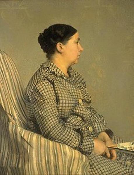 PORTRAIT DE LA MERE DE L'ARTISTE, Paul Alexandre Alfred Leroy, 1883