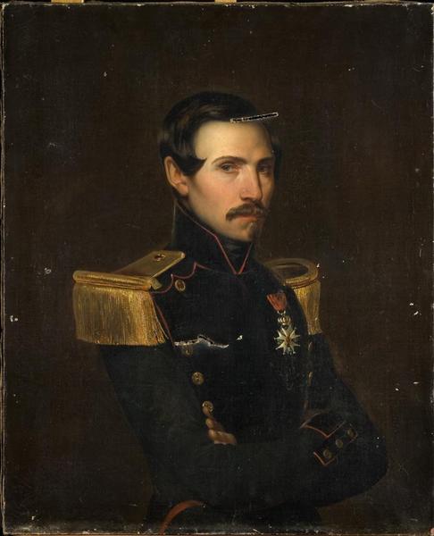 PORTRAIT DE CHARLES LOUIS JOURJON, CAPITAINE DU GENIE_0
