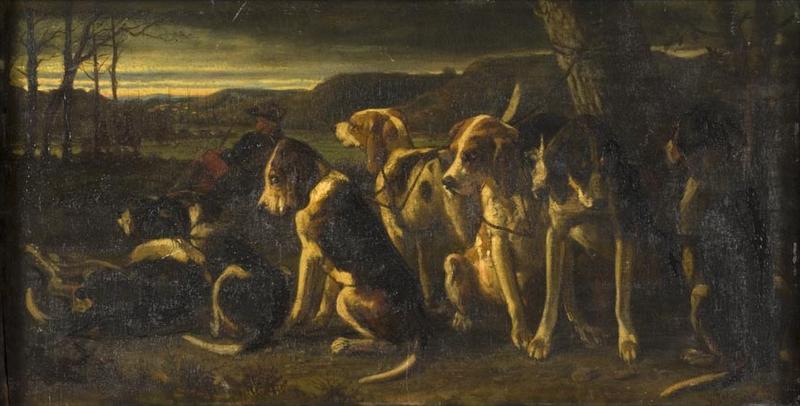 RELAIS DE CHASSE, Louis-Godefroy Jadin, 1855 (?),1856 (?)