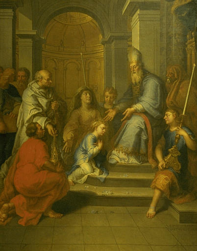 LA PRESENTATION DE LA VIERGE AU TEMPLE_0