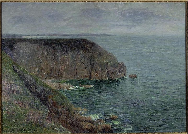 LA POINTE DU JARS AU CAP FREHEL ; LE CAP FREHEL, Gustave Loiseau, 1904
