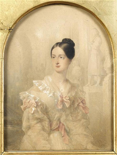 PORTRAIT DE LA PRINCESSE MARIE D'ORLEANS, REINE DE WURTEMBERG_0