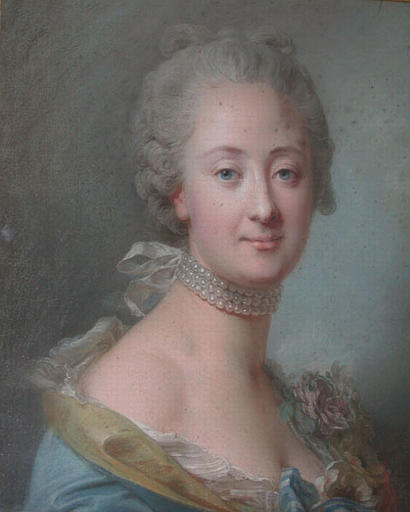 PORTRAIT DE MME ADELAIDE DE FRANCE, FILLE DE LOUIS XV_0