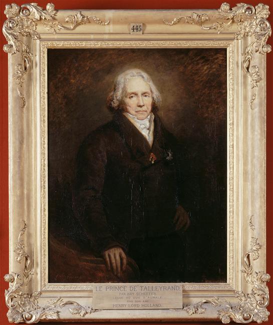 PORTRAIT DU PRINCE DE TALLEYRAND, Ary Scheffer, 1828