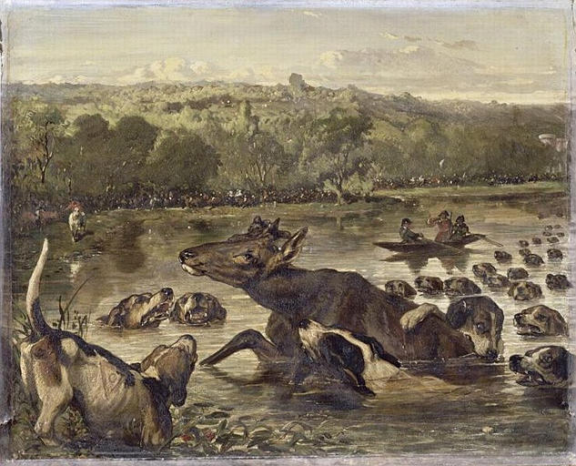 HALLALI DU CERF AUX ETANGS DE COMMELLE_0