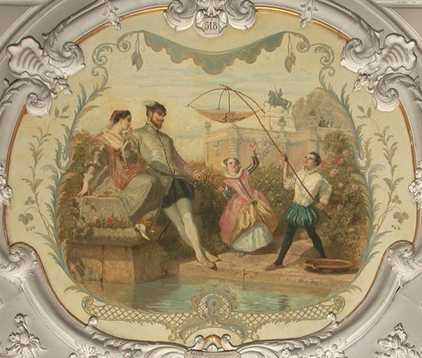 CHANTILLY AU XVIE SIECLE, LA PECHE_0