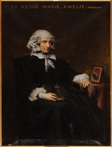 PORTRAIT DE LA REINE MARIE AMELIE_0