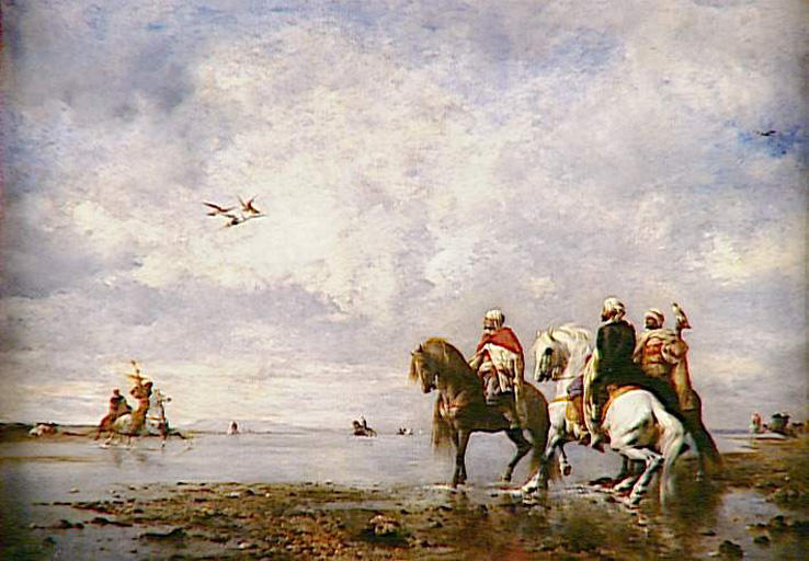 LA CHASSE AU HERON (ALGERIE)_0