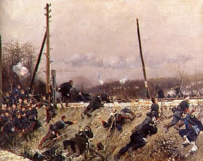 COMBAT SUR LA VOIE FERREE (ARMEE DE LA LOIRE)_0