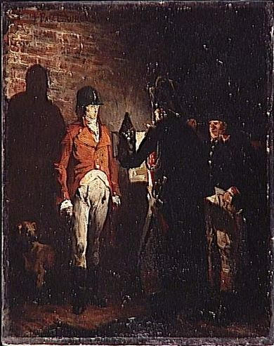 LE DUC D'ENGHIEN DANS LES FOSSES DE VINCENNES_0