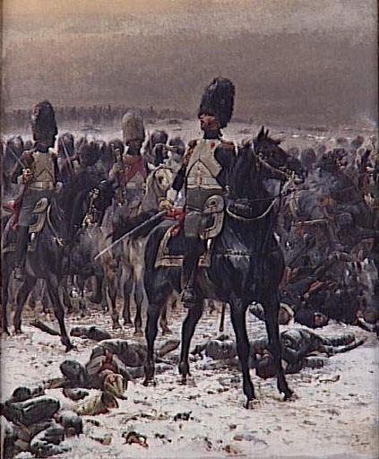 LES GRENADIERS A CHEVAL A EYLAU : HAUT LES TETES_0