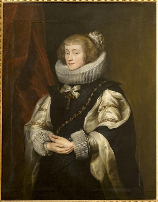 Portrait de la princesse Marie de Barbançon, duchesse d'Arenberg_0
