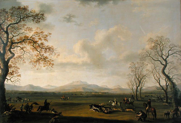 LE ROI FERDINAND IER CHASSANT LE SANGLIER A CARDITELLO_0