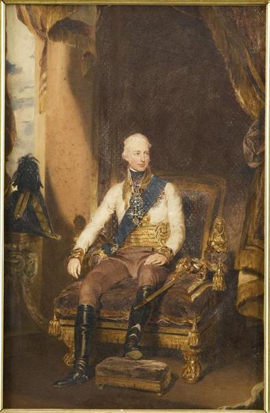 Portrait de François Ier (1768-1835), empereur d'Autriche, dernier empereur d'Allemagne sous le nom de François II_0