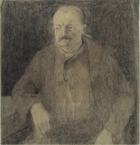 Le père de l'artiste, Charles Milcendeau, 4e quart 19e siècle