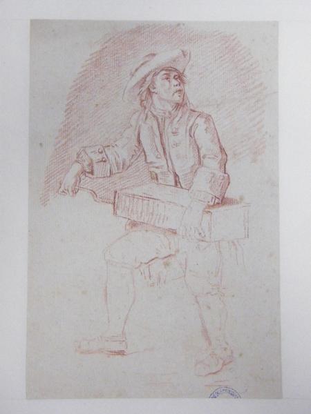 Musicien, Etienne Jeaurat, 18e siècle