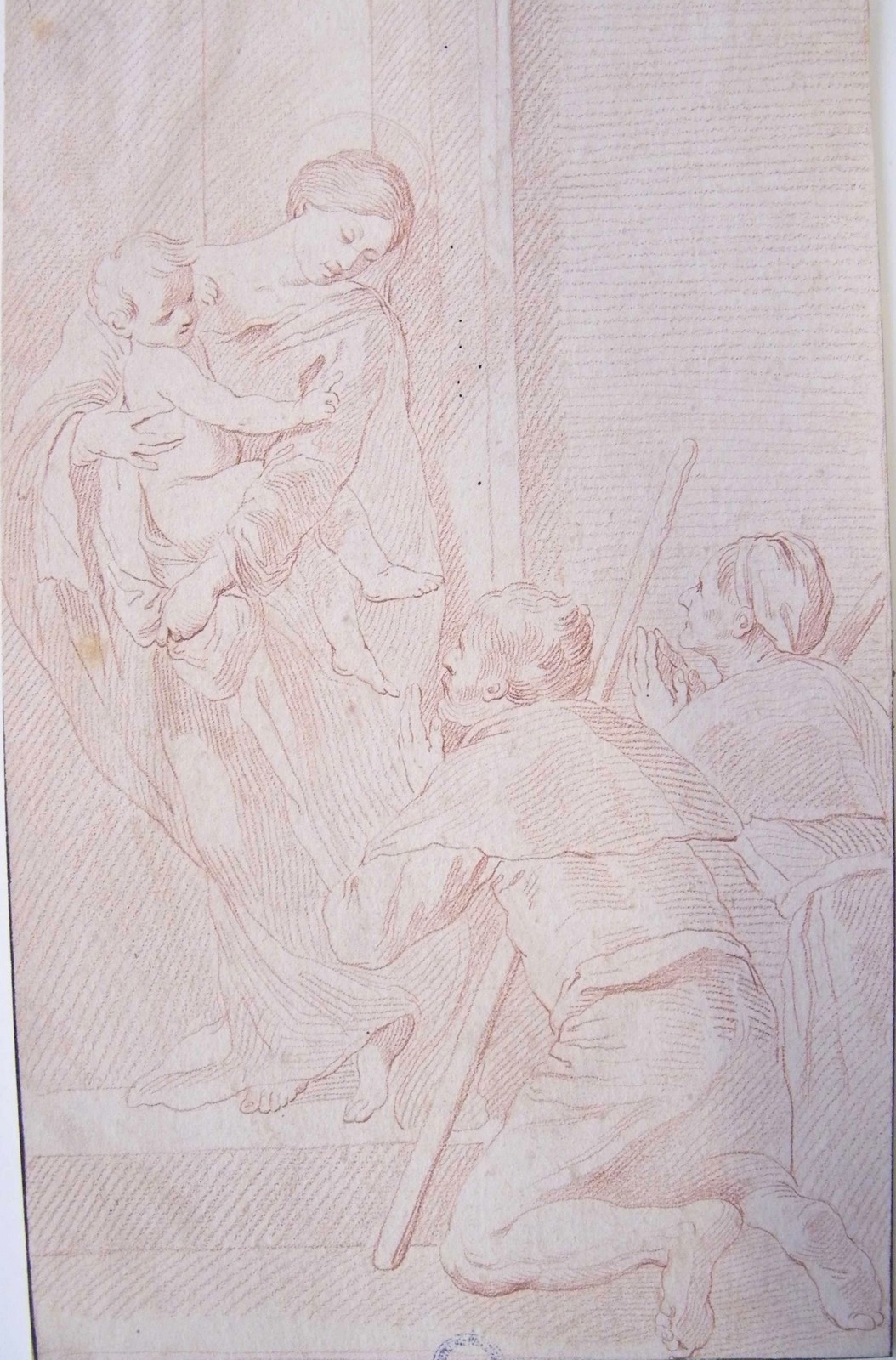 La Madone aux pèlerins ; L'adoration des Bergers (titre ancien)_0