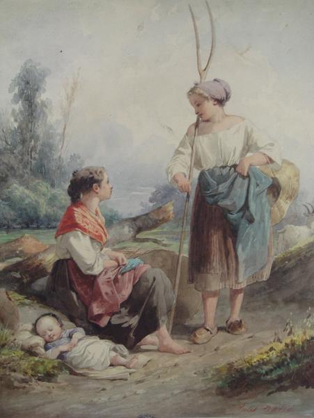 Les gardeuses de chèvres_0