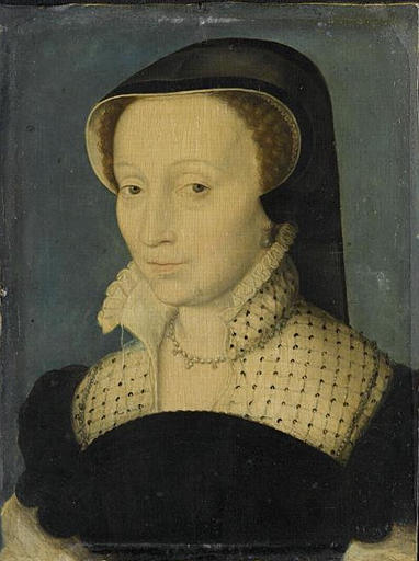 CLAUDE DE BEAUNE, EPOUSE DE CLAUDE GOUFFIER, DUC DE ROANNAIS, GRAND ECUYER, François Clouet, 3e quart 16e siècle