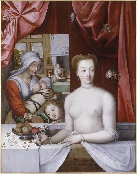 GABRIELLE D'ESTREES AU BAIN_0