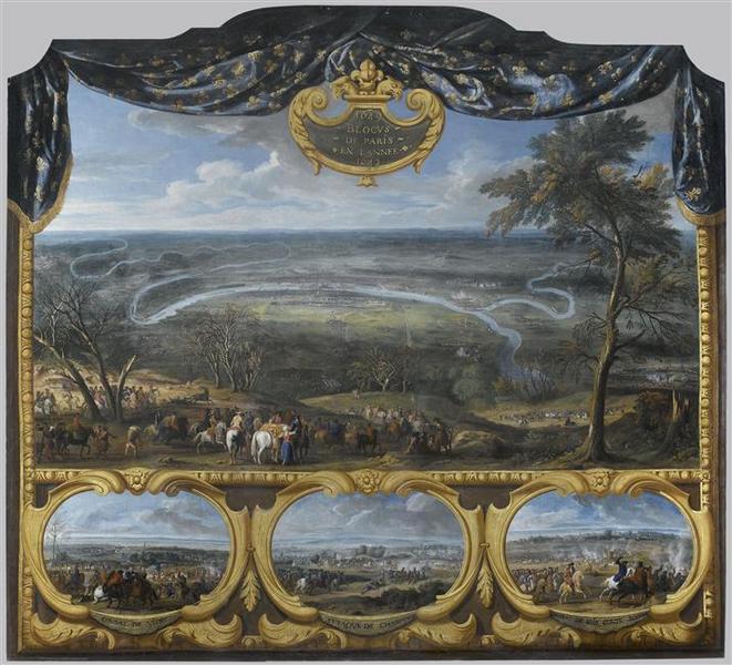 LES ACTIONS DU GRAND CONDE, BLOCUS DE PARIS 1649_0