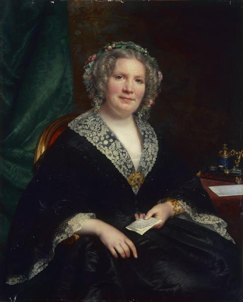 PORTRAIT DE MADAME PETIT, NEE CESARINE HUET_0