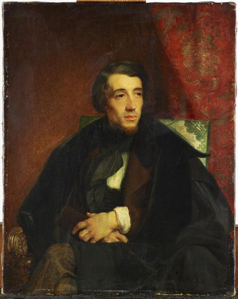 PORTRAIT DE JEAN AUGUSTE DEVILLEBICHOT, CONSERVATEUR DU MUSEE DE DIJON, Sophie Rude, 1862 avant