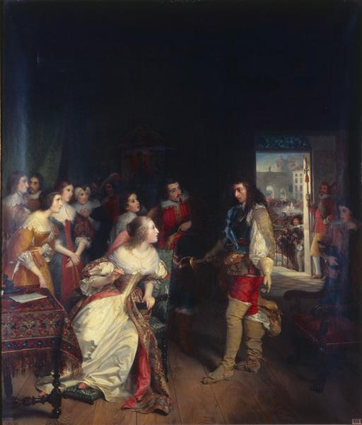 ENTREVUE DE MONSIEUR LE PRINCE ET DE MADEMOISELLE DE MONTPENSIER_0