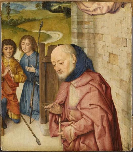 Saint Joseph et deux bergers_0